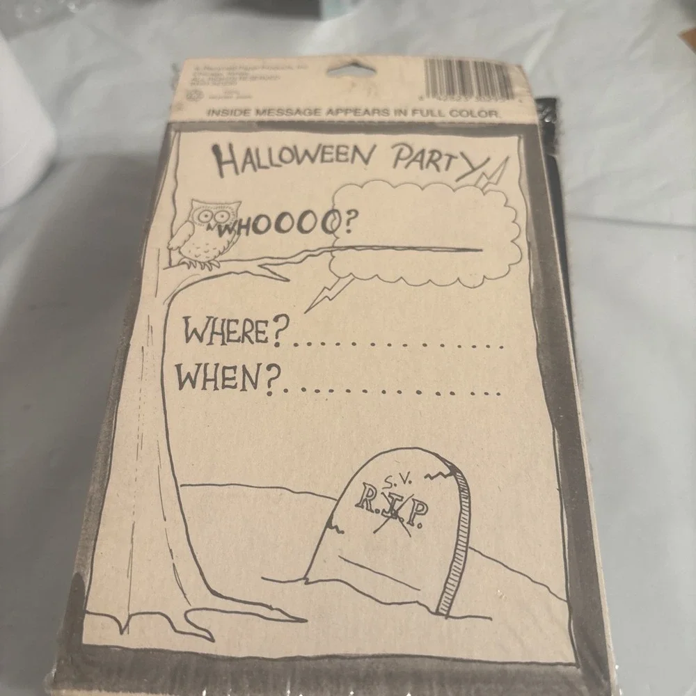 vintage‎ halloween party invitations